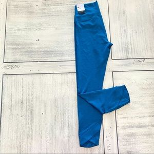 NIKE Yoga High Rise 7/8 yoga leggings Blue Small